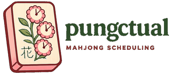 Pungctual — mahjong scheduling